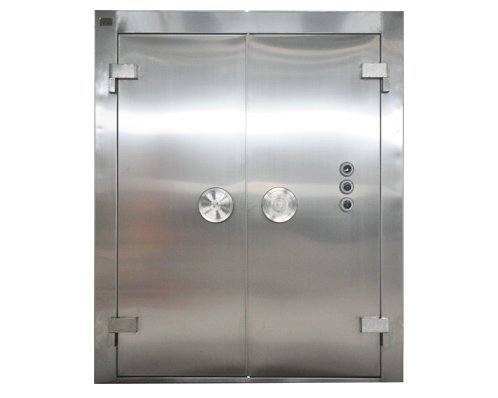 3锁联动对开门金库门