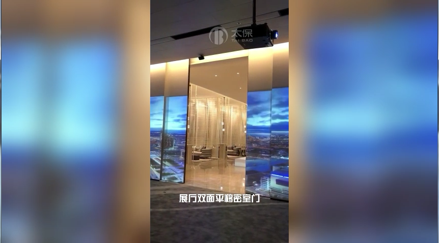 展厅双面平移密室门视频详情