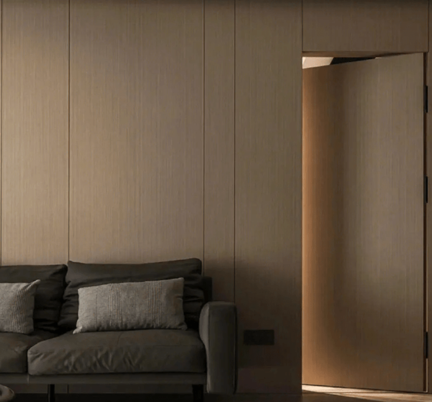 家装隐形门设计_别墅怎么打造密室